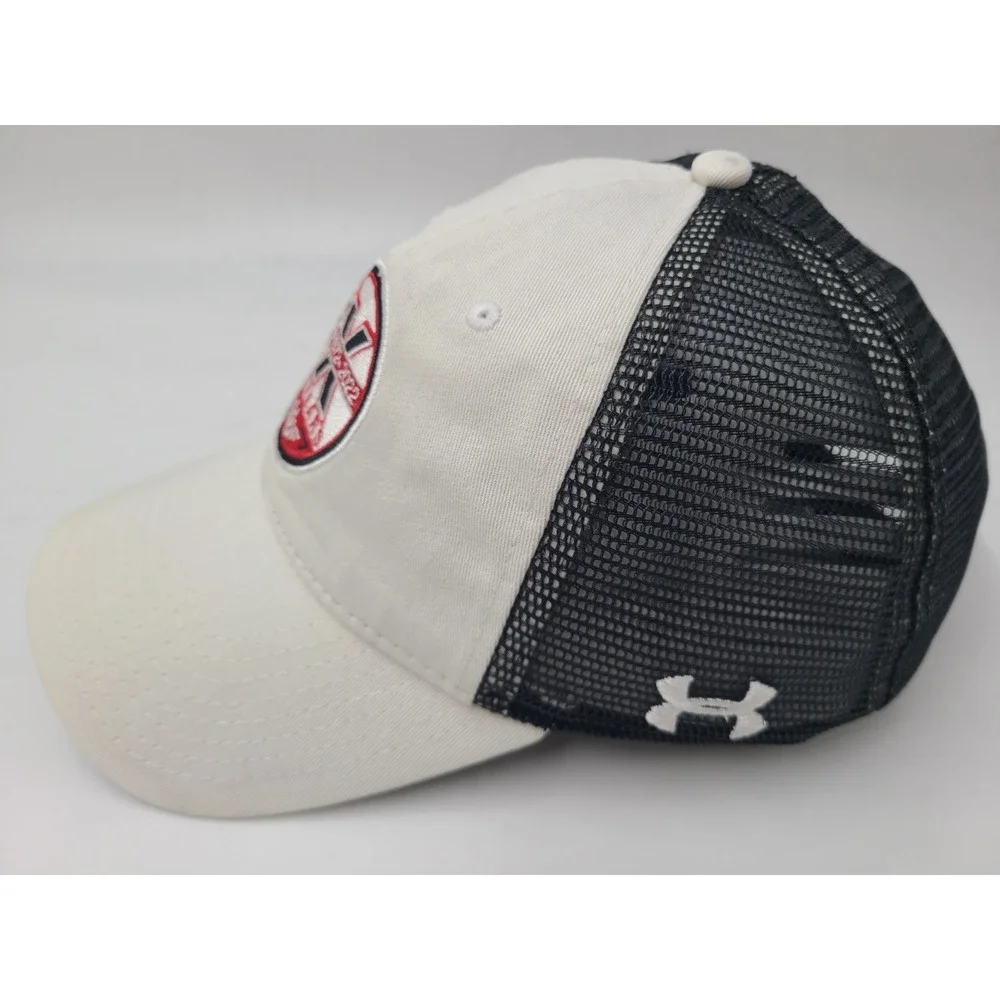 Utah Utes Hat Snapback Under Armour Trucker Mesh Title IX 2022‎ White Black NCAA